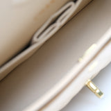 Chanel Double Flap Medium Beige Claire GHW - (MICROCHIP)