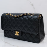 HOLD | Chanel Double Flap Medium Black GHW - (MICROCHIP)