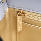 Chanel Mini Rectangle Gray Pearl Crush - (MICROCHIP)