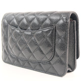 Chanel Wallet on Chain (WOC) BLack Caviar -s29