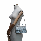 Chanel Mini Rectangle Top Handle Silver SHW - s31