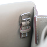 Hermes Halzan Mini Etoupe Swift PHW - W