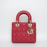 Dior Lady D Small Red Ghw
