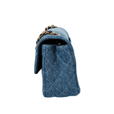Chanel Mini Rectangle Denim GHW - (MICROCHIP)