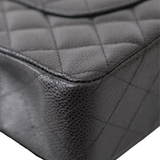 Chanel Double Flap Medium Black GHW - s31