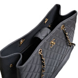 Chanel Timeless Tote Gray GHW - (MICROCHIP)