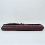 Bottega Veneta Andiamo Clutch Burgundy