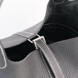 HOLD | Hermes Picotin 22 Black Contrast Stitch - B