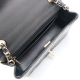 Chanel Mini Rectangle Black Lambskin GHW - (MICROCHIP)