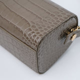 Chanel Clutch with Chain Crocodile Embossed