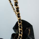 Chanel 25 Medium Black Caviar GHW - (MICROCHIP)