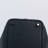 Hermes Picotin 18 Bleu Nuit GHW  -Y