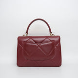 Chanel Trendy CC Burgundy GHW -s28
