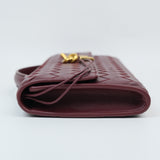 Bottega Veneta Andiamo Clutch Burgundy