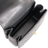 HOLD | Chanel Coco First Medium Black GHW - (MICROCHIP)