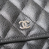 Chanel Wallet On Chain Black SHW - s27