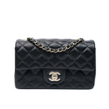 Chanel Mini Rectangle Black Lambskin GHW - (MICROCHIP)