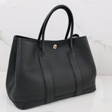 Hermes Garden Party 30 Black PHW - Z