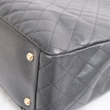HOLD | Chanel 19C Black Large Shopping Tote w/ Pocket - s27