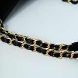 Chanel CC Trapezoid Chain Shopping Tote Bag
