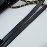 Chanel Timesless Tote Navy Blue GHW - s21
