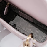Lady Dior Mini Lotus Pearl GHW