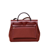 Hermes Herbag 31 Zip Rouge H
