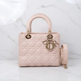 Lady Dior Medium Pink