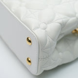 Louis Vuitton East-West Mini Capucine Optical White - GHW