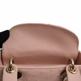 Lady Dior Mini Pink Ostrich GHW