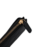 Chanel Medium Zippy Wallet Caviar Black