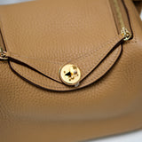 Hermes Mini Lindy Biscuit GHW - K (BRANDNEW)