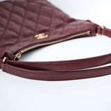 Chanel Burgundy Tote GHW - (MICROCHIP)
