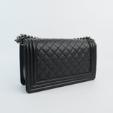 Chanel Le Boy Old Medium RHW -s27