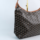 Goyard Bohemme Tan with Yellow Heart