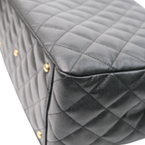 HOLD | Chanel Coco First Tote Caviar Black GHW - (MICROCHIP)