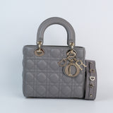 SOLD - Dior Lady D Small Gray