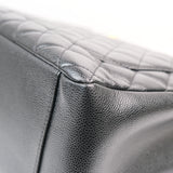 Chanel GST Black Caviar GHW - s19