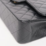 Chanel Double Flap Medium Black GHW - (MICROCHIP)