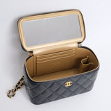 Chanel Vanity Pearl Crush Black -s31