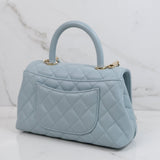 Chanel Coco Handle Small Blue -Microchip (2022)