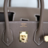 Hermes Birkin 25 Etoupe Togo GHW - G