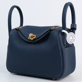 HOLD | Hermes Mini Lindy Blue B - (BRANDNEW)