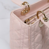 Lady Dior Medium Pink