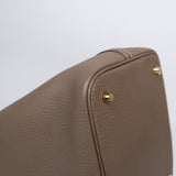 Hermes Picotin 22 Etoupe GHW - D