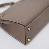 HOLD | Hermes Kelly 25 Sellier Etoupe GHW - U