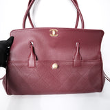 HOLD | Chanel Urban Essentials Small Shopping Bag Burgundy GHW - (BRANDNEW)