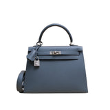 Hermes Kelly 25 Sellier Gris Misty PHW - W