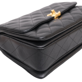 HOLD | Chanel Coco First Medium Black GHW - (MICROCHIP)