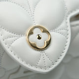 Louis Vuitton East-West Mini Capucine Optical White - GHW